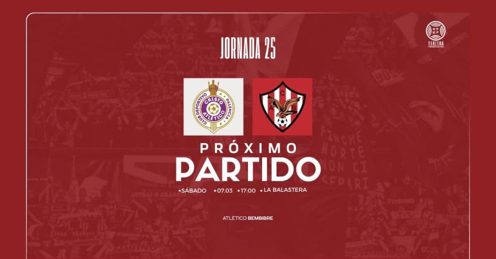 Palencia Cristo vs atlético bembibre jornada 25